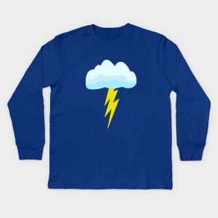 Strike me down! Lightning bolt! Kids Long Sleeve T-Shirt